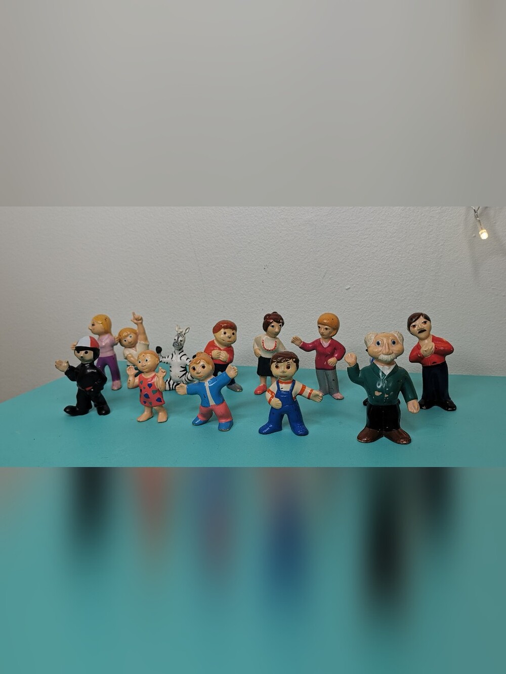 Vintage Passe-Partout PVC Figurines Lot Quebec French Canadian TV Characters